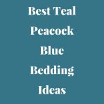Teal Peacock Blue Bedding sets