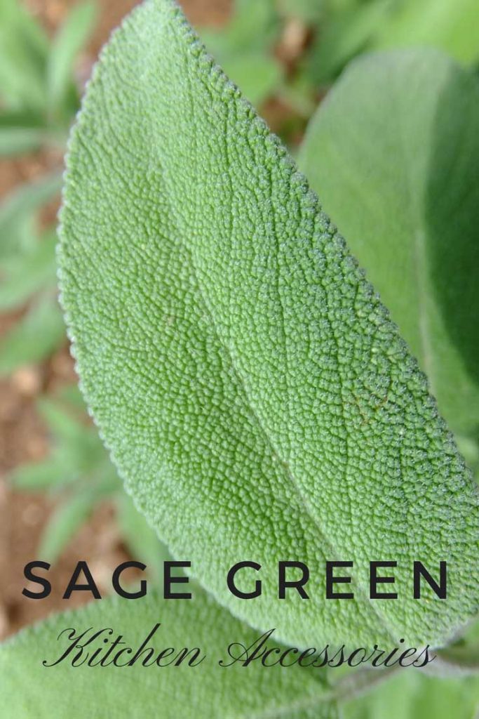 Sage Green kitchen accessories