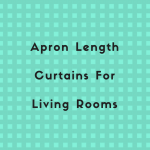 apron length curtains in living room