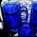 cobalt blue kitchen accessories